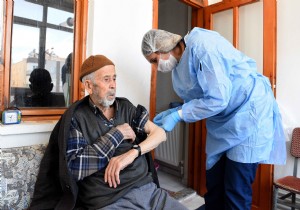 Muratpaşa da kronik hastalara evde bakıma devam
